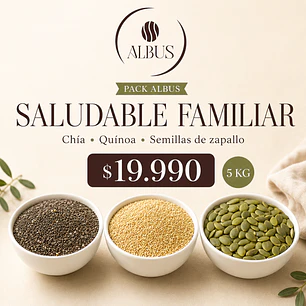 Pack Albus Saludable Familiar