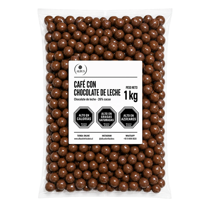Café con Chocolate de Leche 26% Cacao – Bolsa de 1 kg 1