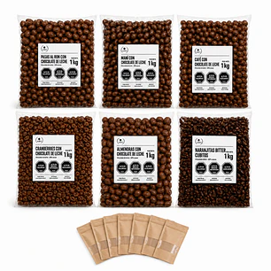 Pack Emprende Inicial – 6 kg + 60 Bolsas Kraft