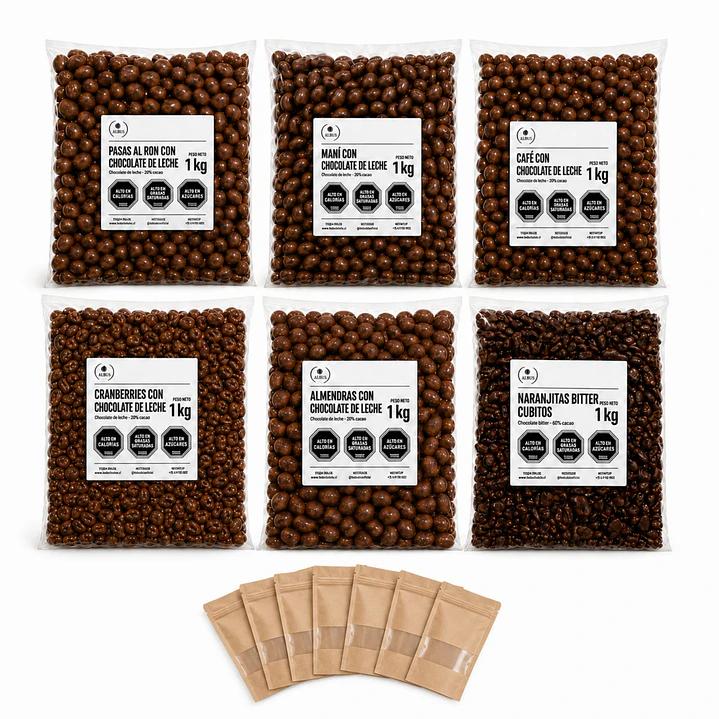 Pack Emprende Inicial – 6 kg + 60 Bolsas Kraft 1
