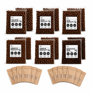 Pack Emprende Crece – 12 kg + 120 Bolsas Kraft