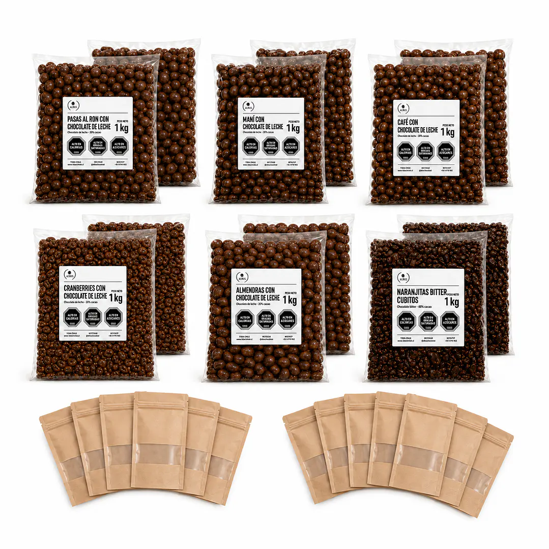 Pack Emprende Crece – 12 kg + 120 Bolsas Kraft 1