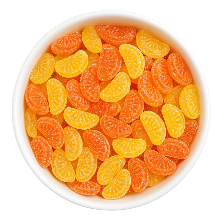Caramelos Gajitos de Limón y Naranja 1