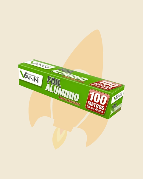 Alusa Foild aluminio 30 CMS X 100 mts.