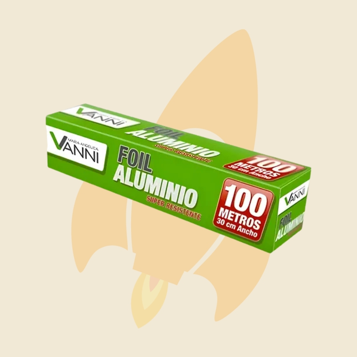 Alusa Foild aluminio 30 CMS X 100 mts. 1