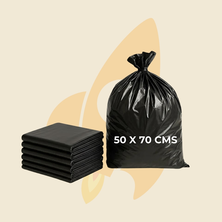 Bolsa de basura negra 50 X 70 1