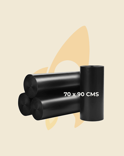 Bolsa de basura negra 70 X 90