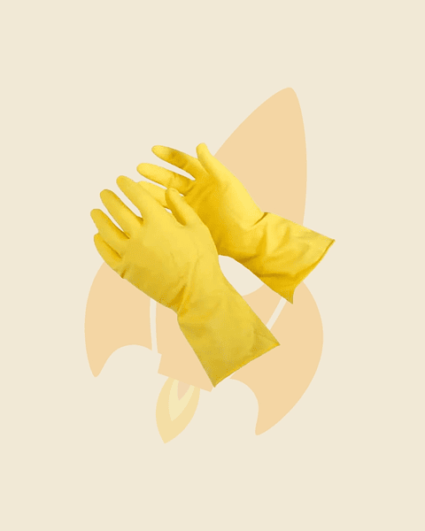 Guante amarillo