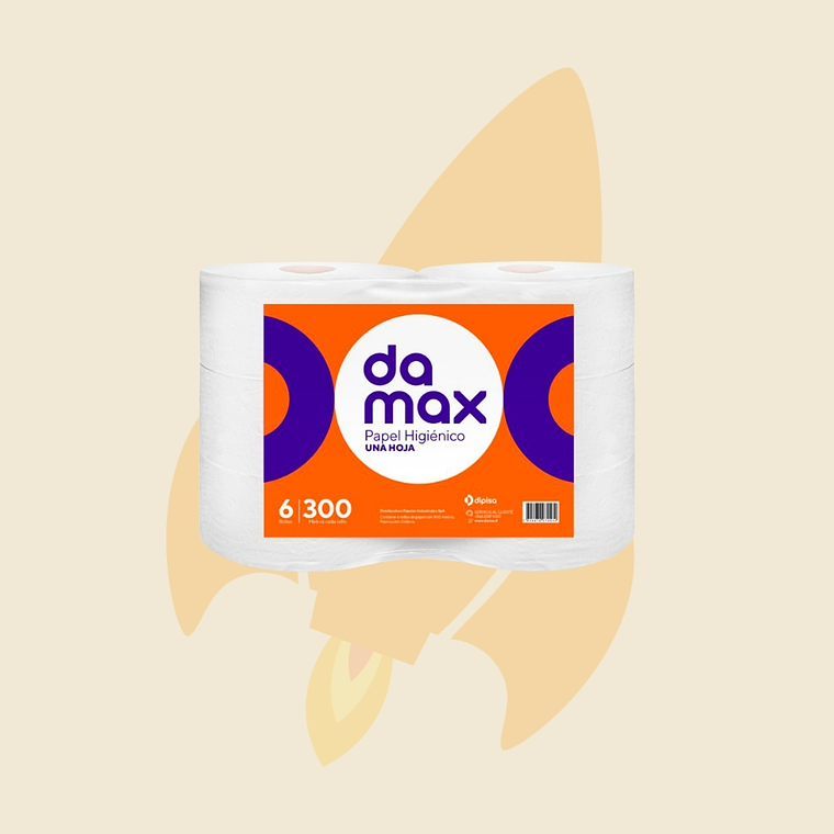 Higiénico jumbo hoja simple 1
