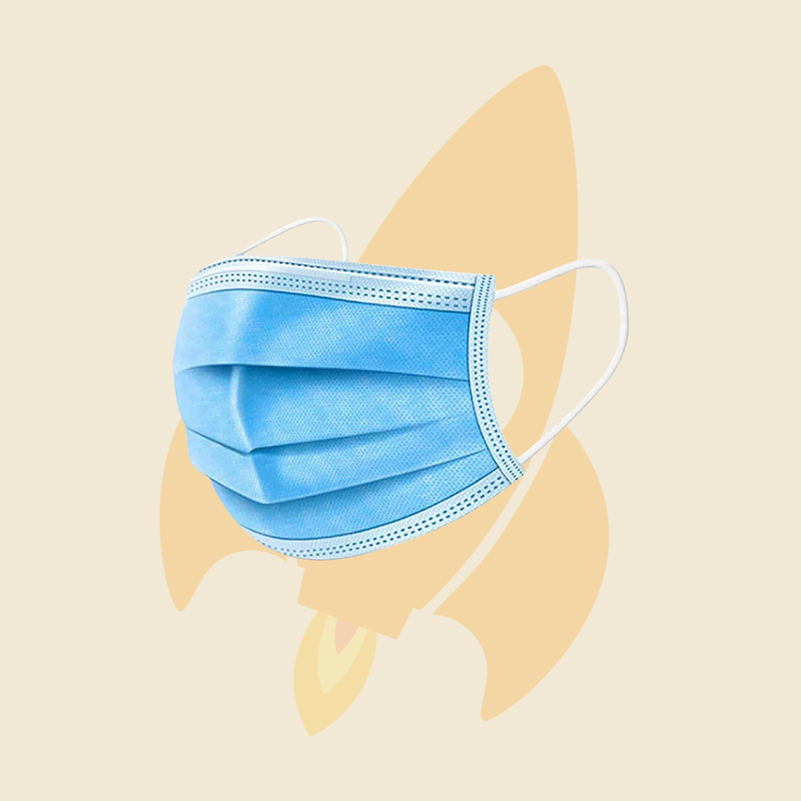 Mascarilla tres pliegues  1