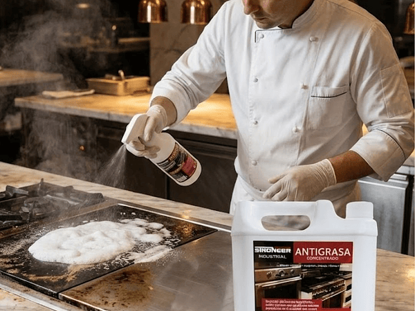 Adiós a la grasa rebelde: Cómo usar correctamente nuestro Desengrasante Industrial Stronger