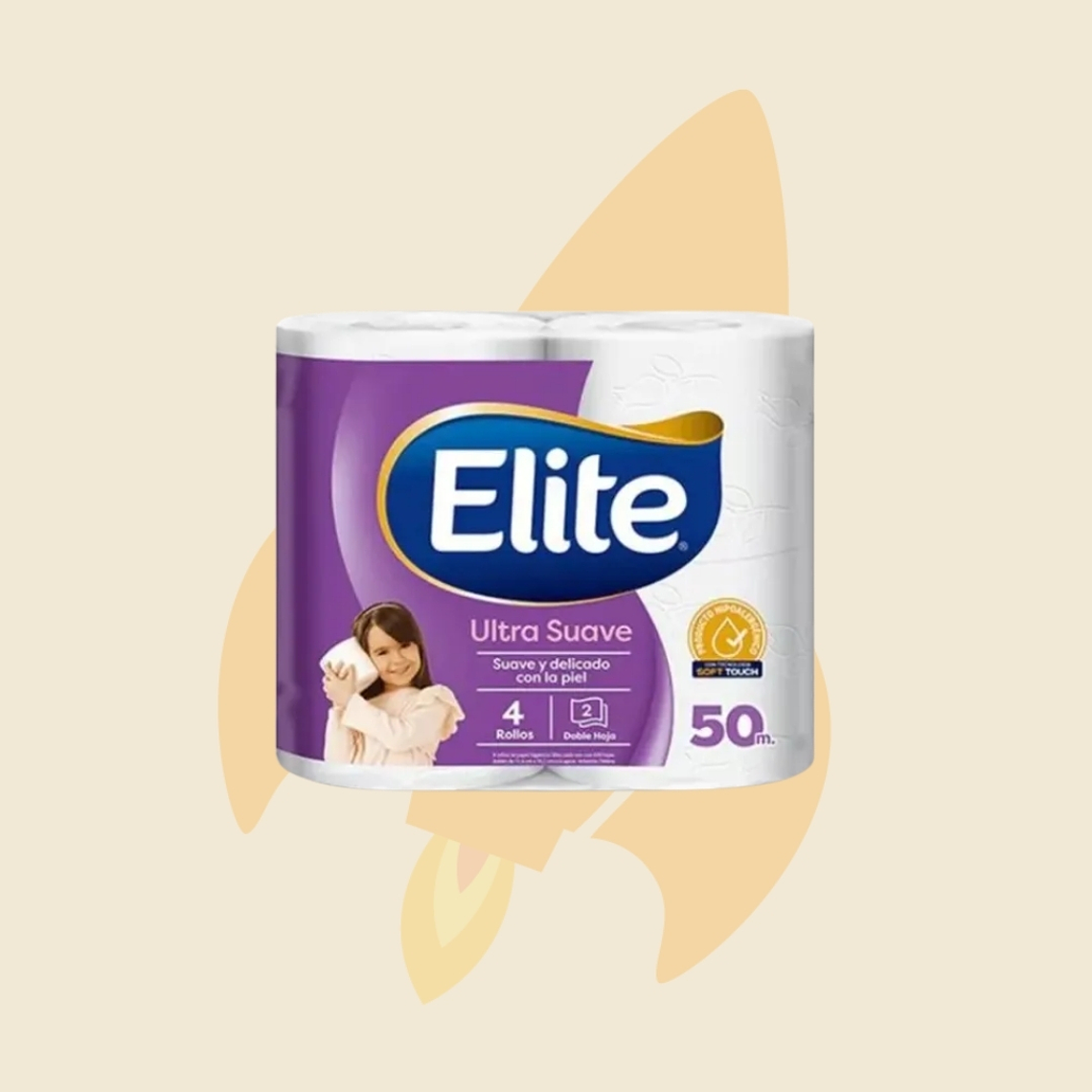 Higiénico Elite 50 mts. x 4 rollos 1