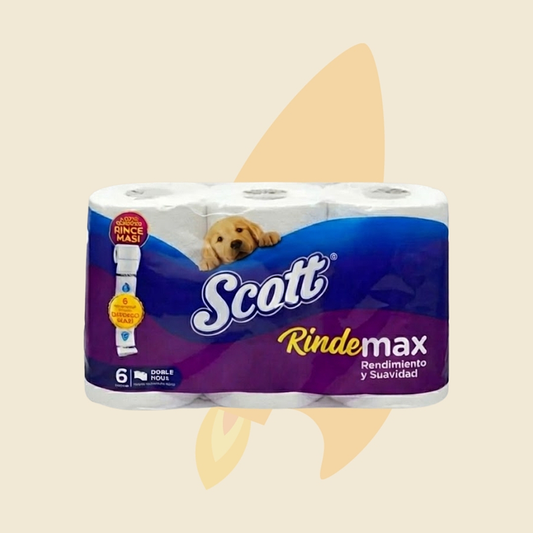 Higiénico scott 22 mts. x 6 rollos 1