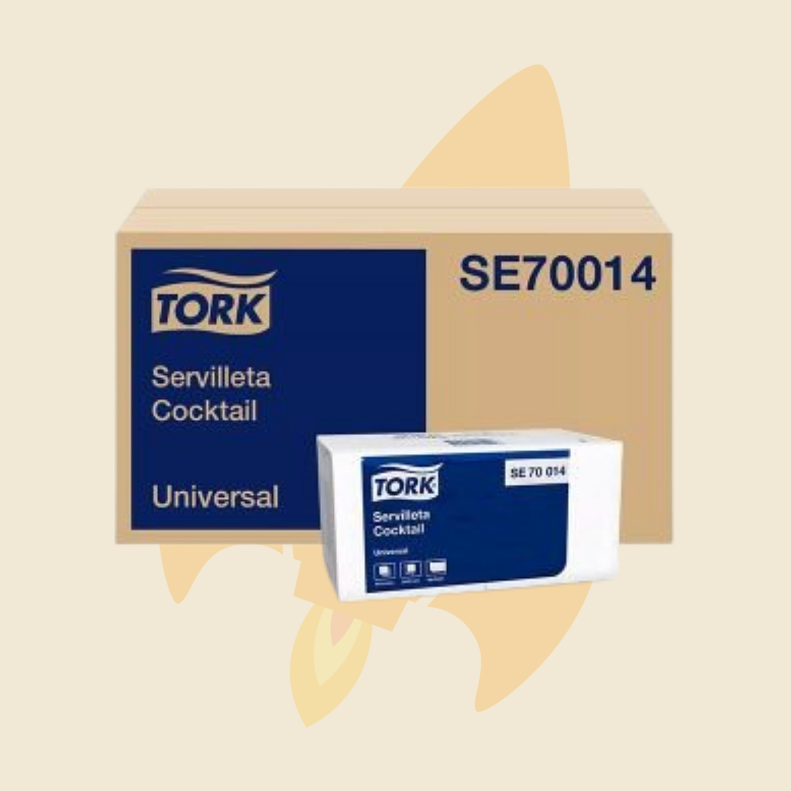 Servilleta Tork blanca 1
