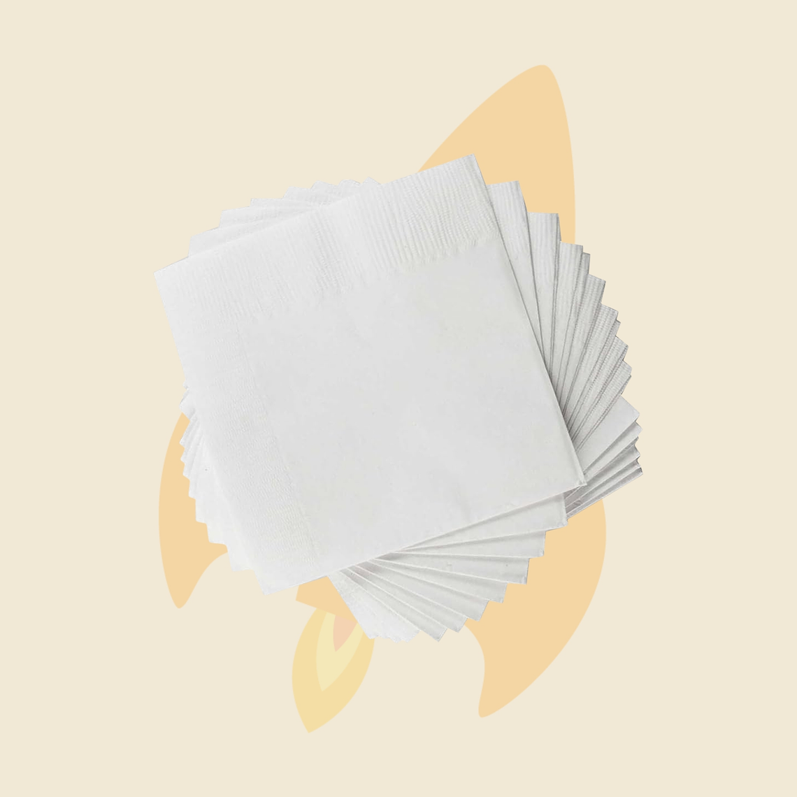 Servilleta paquete cocktail blanca 1