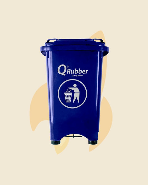 Basurero 50 lts. con pedal