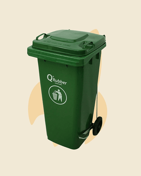 Basurero 120 lts. con pedal