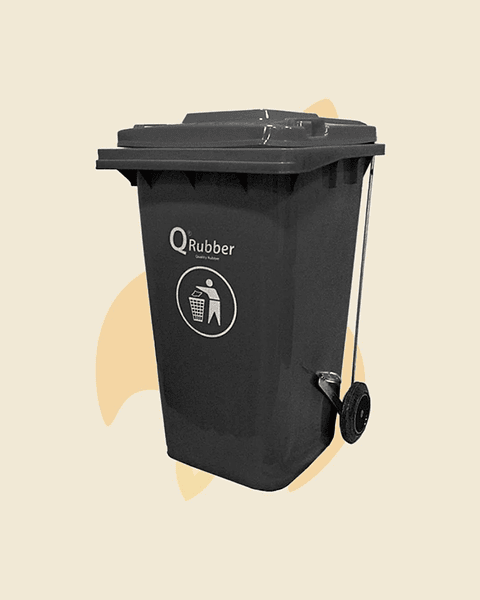 Basurero 240 lts. con pedal