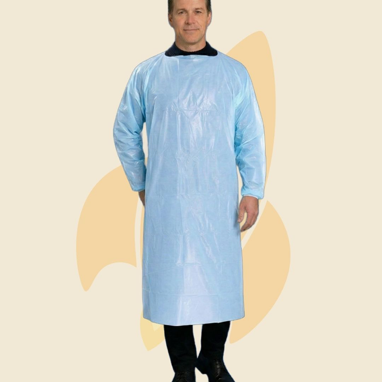 Pechera plástica con mangas 1