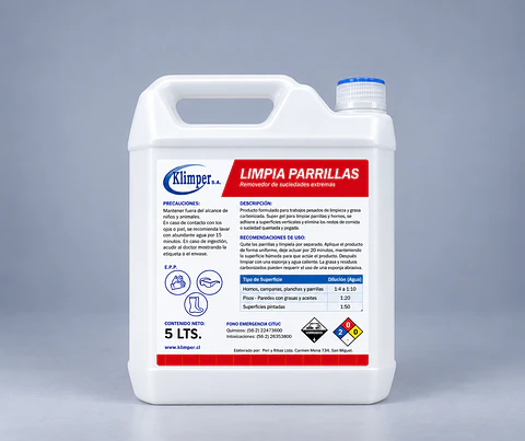 Desengrasante Industrial Gel Bidon 5 Litros
