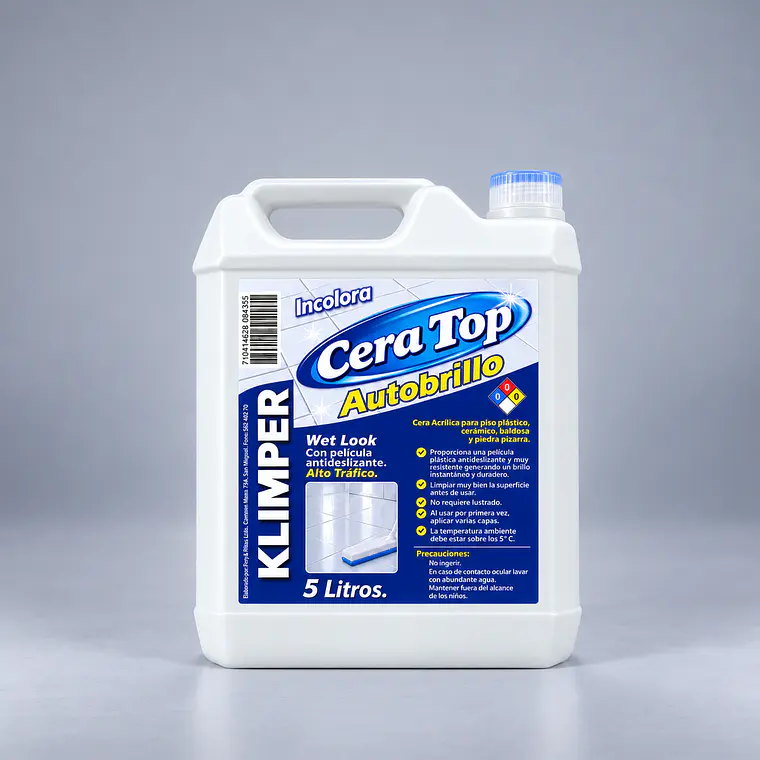 Cera Incolora Klimper 5 litros 1