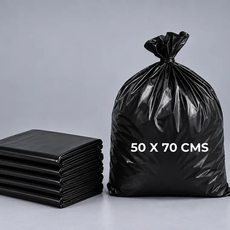 Bolsa Basura Negra 50 x 70 cm Pack 10 1