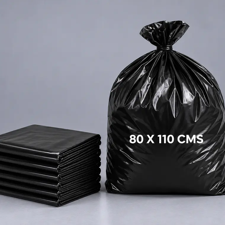 Bolsa Basura Negra 80 x 110 cm Pack 10 1