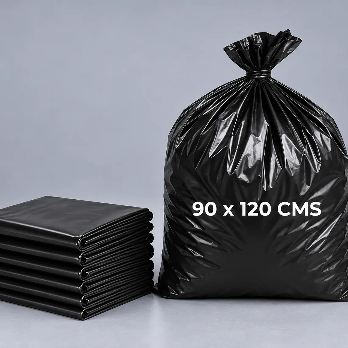 Bolsa Basura Negra 90 x 120 cm 50 Micrones Pack 10 1