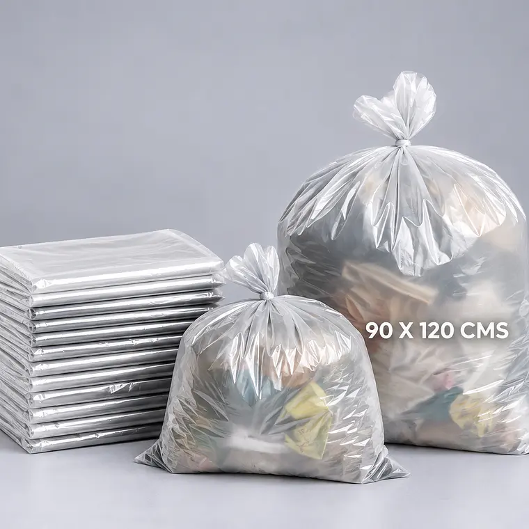 Bolsa Basura Transparente 90 x 120 cm 50 Micrones Pack 10 1