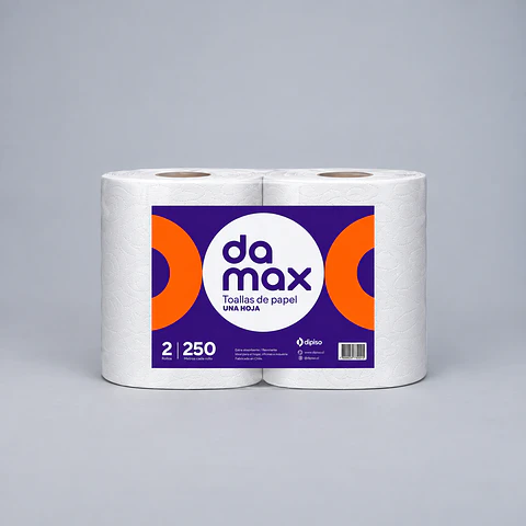 Toalla Damax 250 metros Pack 2 Unidades