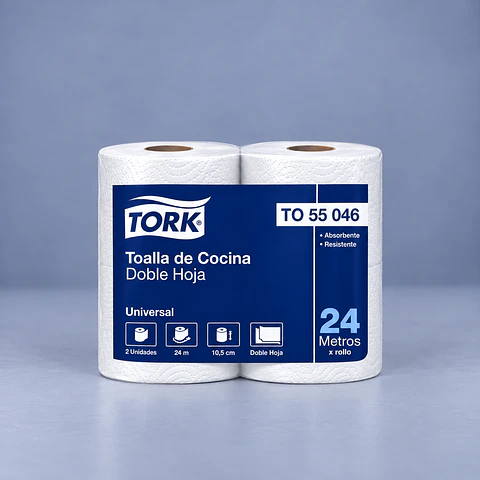Toalla Papel Tork 24 Metros Pack 2 Unidades