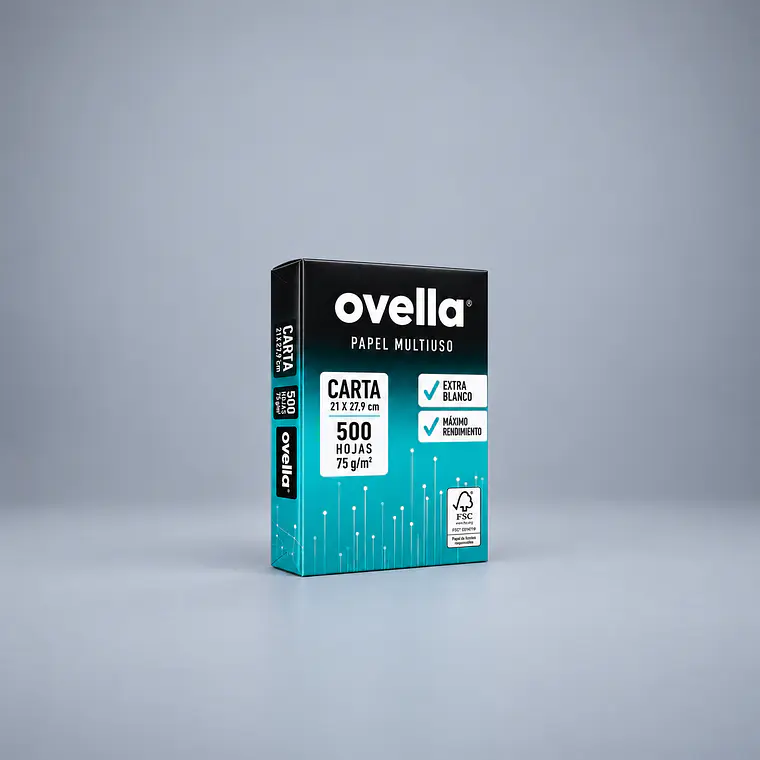 Resma Ovella Tamaño Carta 500 Unidades 1