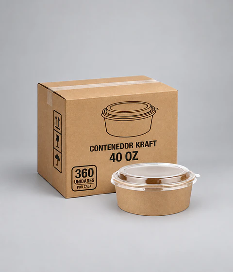 Contenedor Krfat 40 Onzas