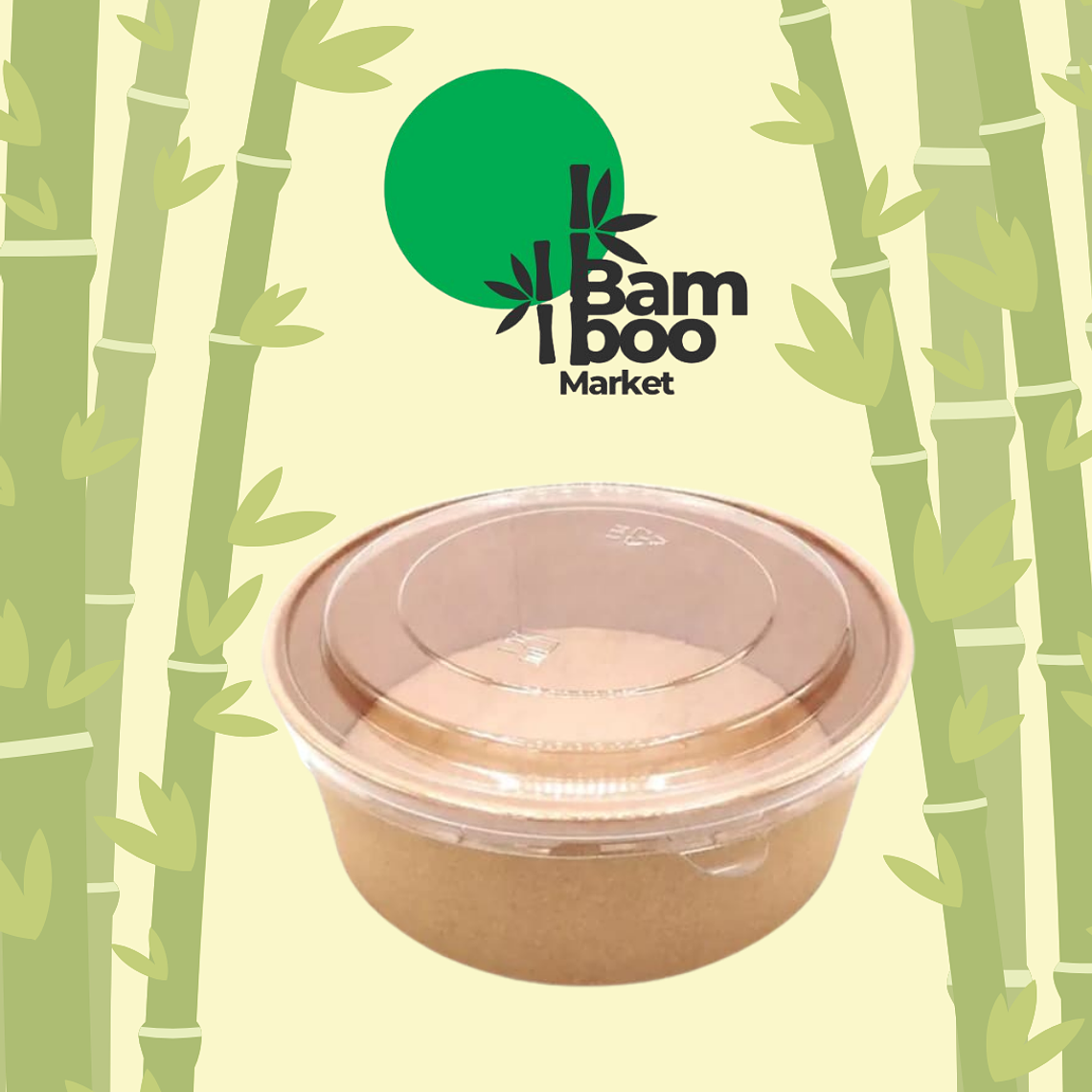 Bowl Kraft C/Tapa 500CC  1