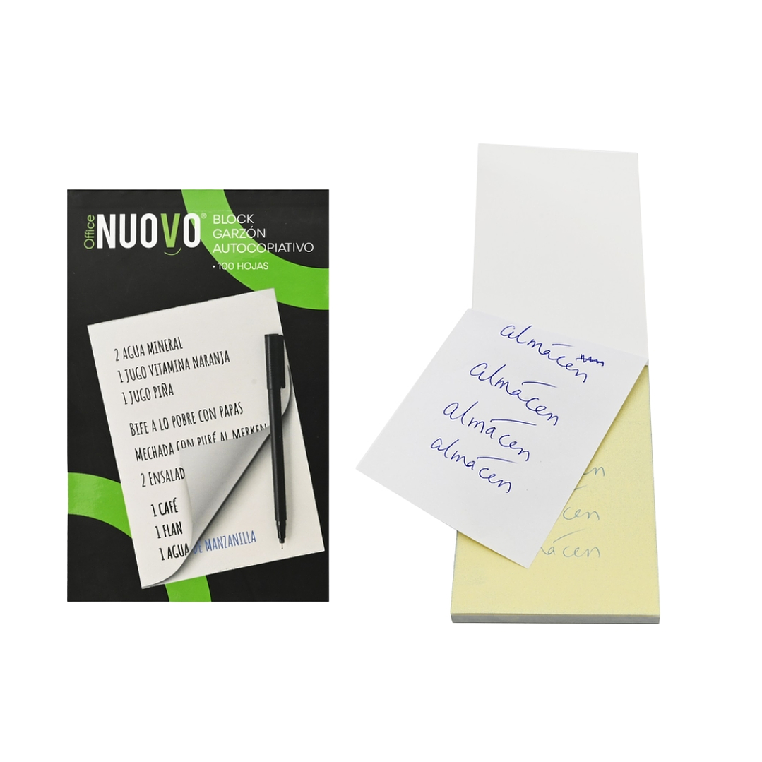 Pack 20 Borrador Garzon Autocopiativo 100hjs Comanda 2