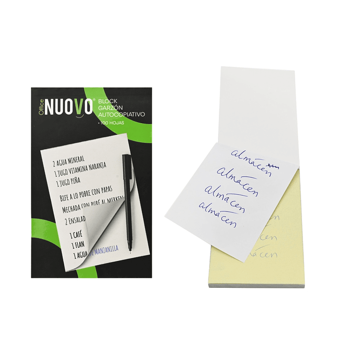 Pack 20 Borrador Garzon Autocopiativo 100hjs Comanda 2