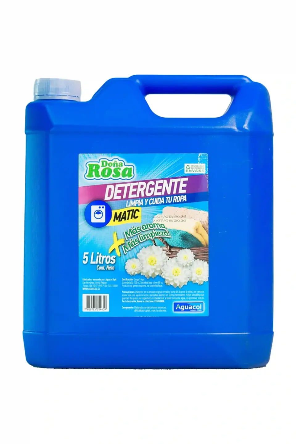 Detergente Matic Aguacol 5 Lt 1