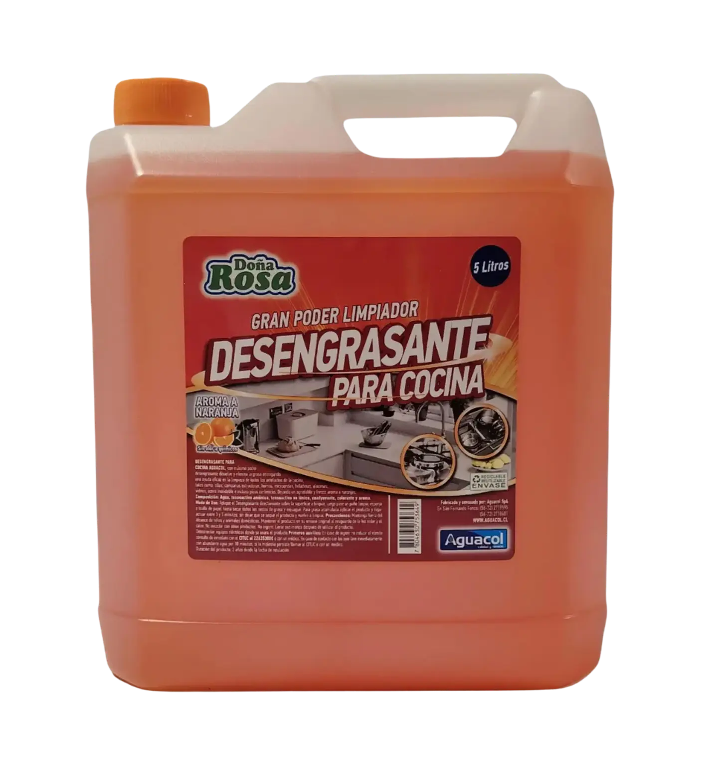 Desengrasante Cocina Gatillo Aguacol 5Lt 1