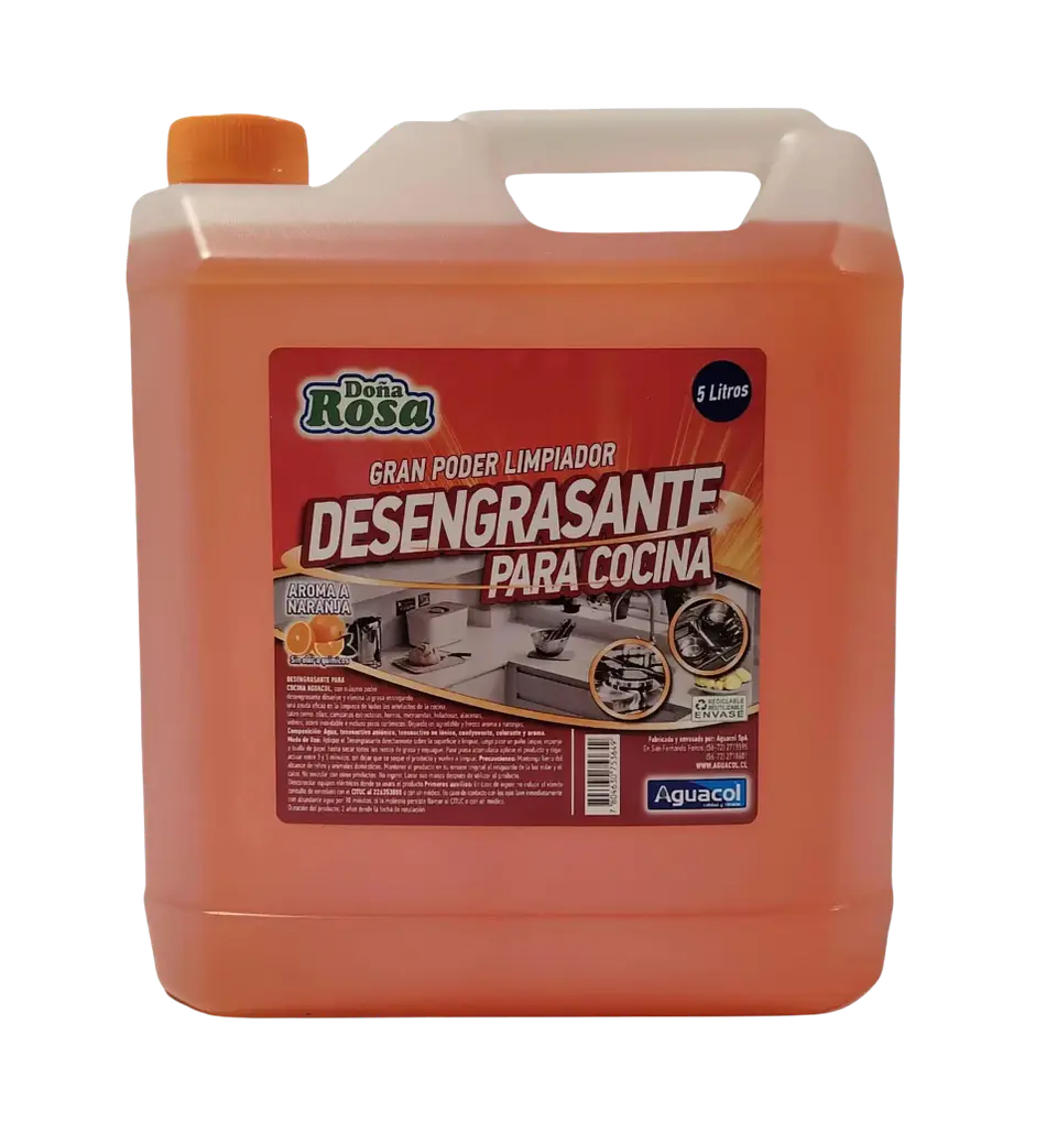 Desengrasante Cocina Gatillo Aguacol 5Lt 1