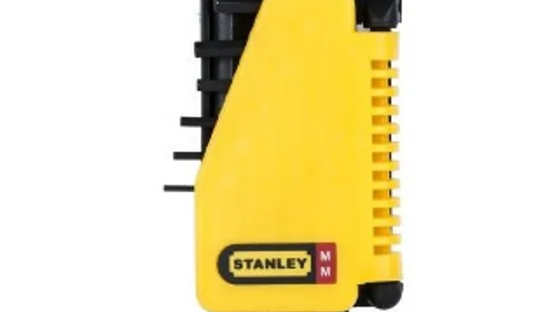 JUEGO DE 9 LLAVES HEXAGONALES MILIMÉTRICAS LARGAS  1