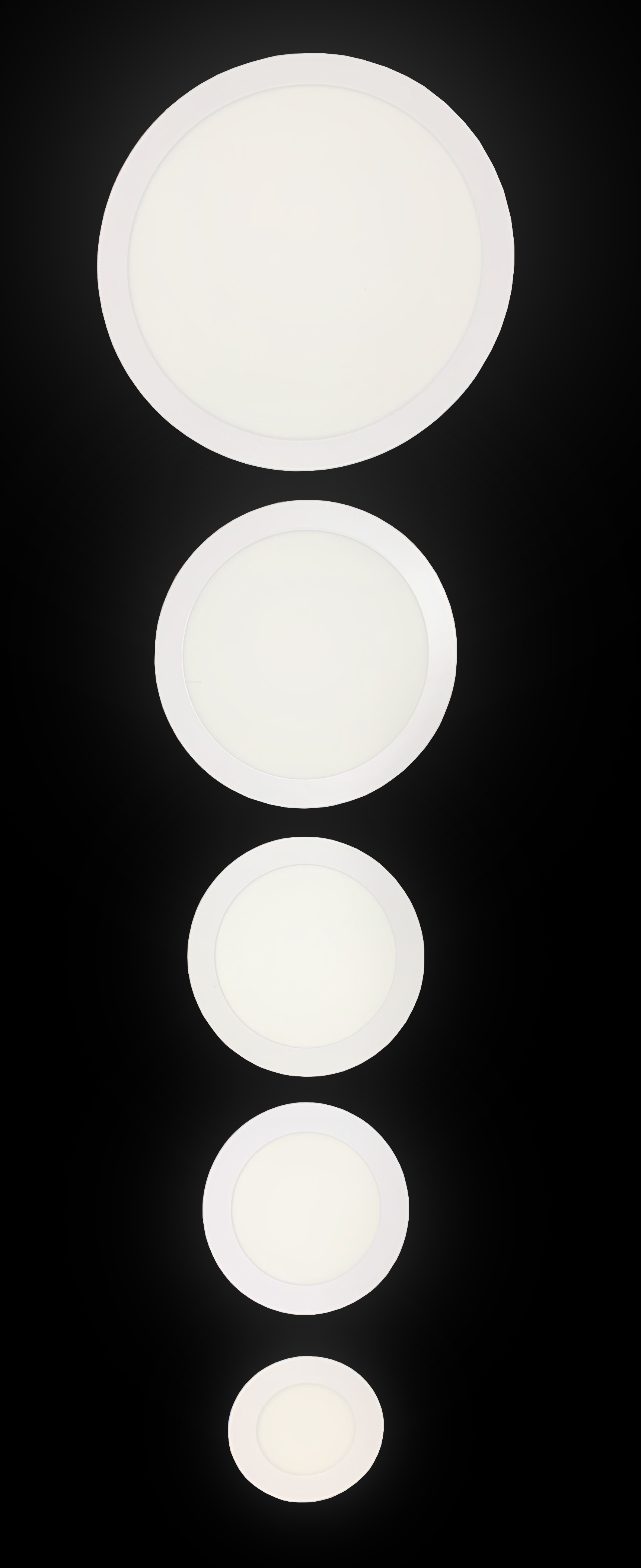 PANEL CIRCULAR LED DE INCRSTAR  1