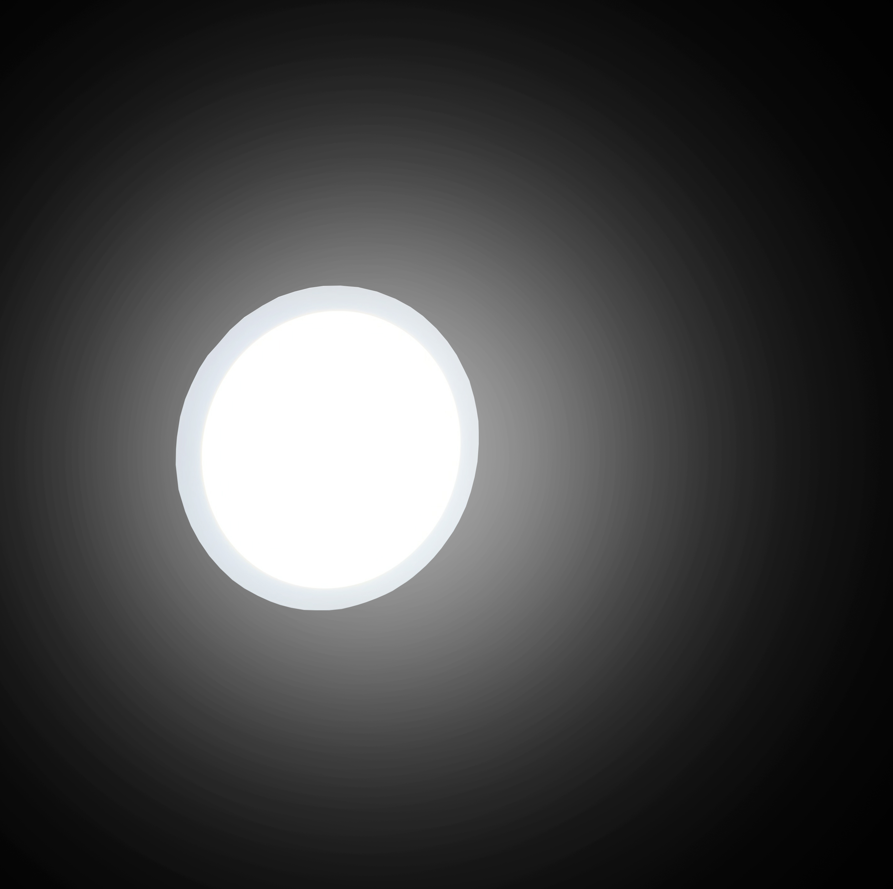 PANEL CIRCULAR LED DE INCRSTAR  2
