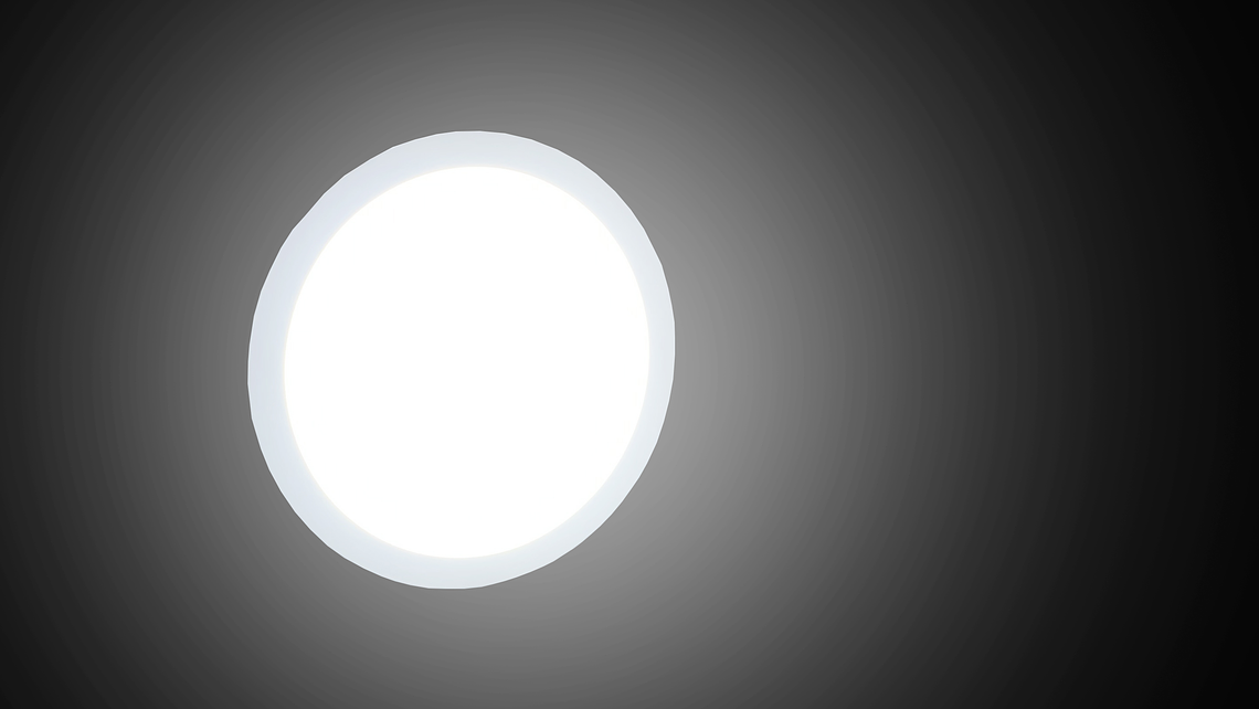 PANEL CIRCULAR LED DE INCRSTAR  2