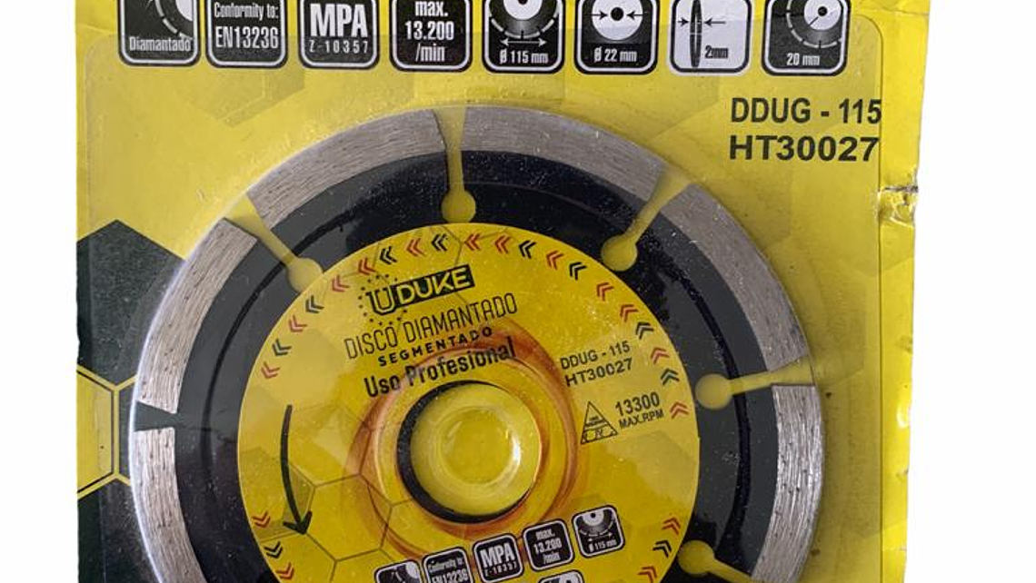 DISCO DIAMANTADO 4. 1/2 SEGMENTADO 1