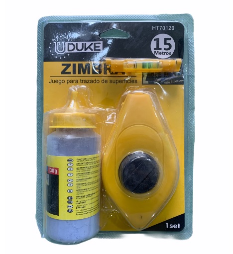 JUEGO DE TIZA LINEAS, TIZA Y NIVEL DE LINEA 1
