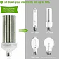 Bombilla LED Tipo Maíz Kukuppo 200W de Alto Voltaje (277V-480V) | 27,000 LM, Base Mogul E39, 6000K Luz Fría - Miniatura 3
