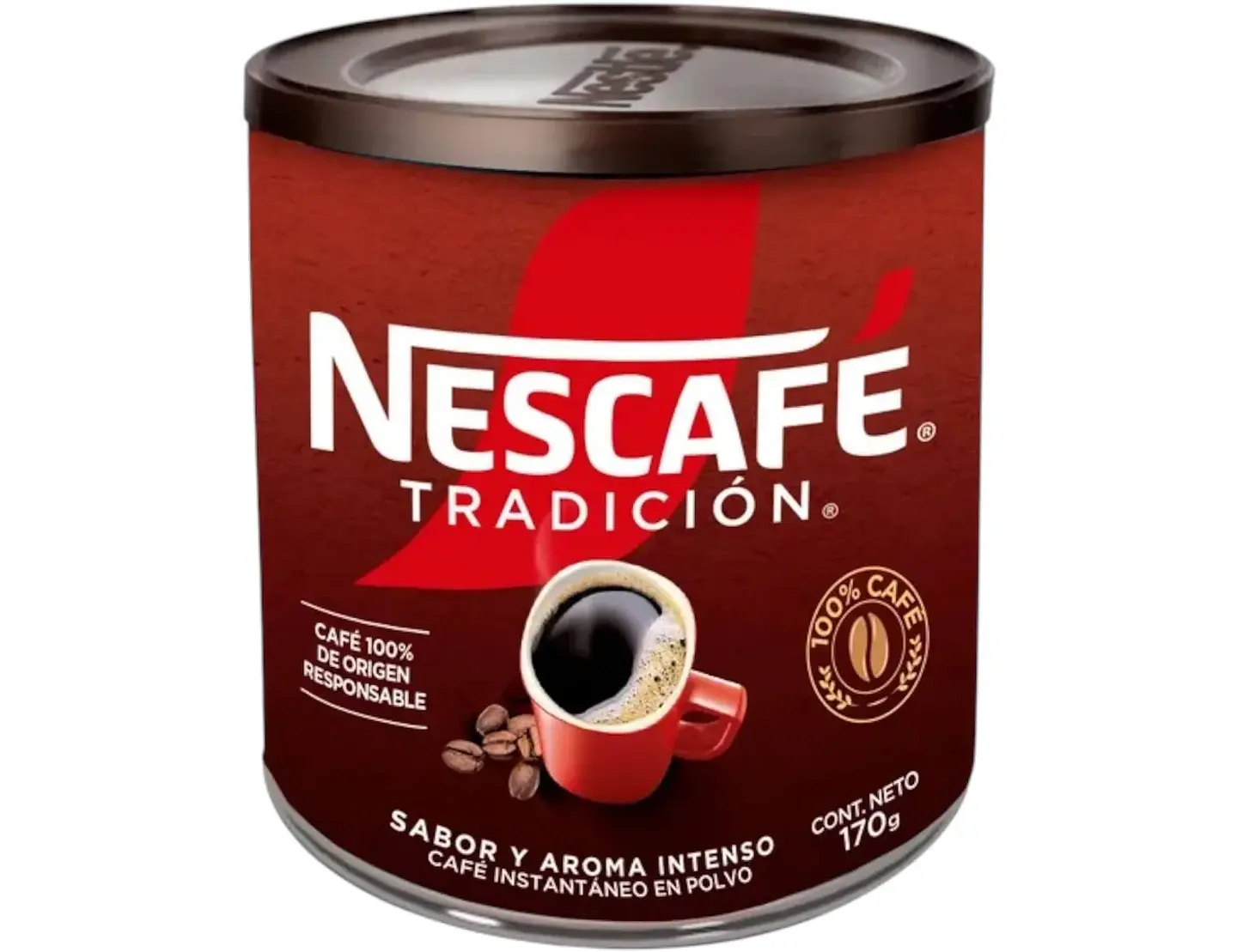 Café Instantáneo Nescafé Tradición 170g 1