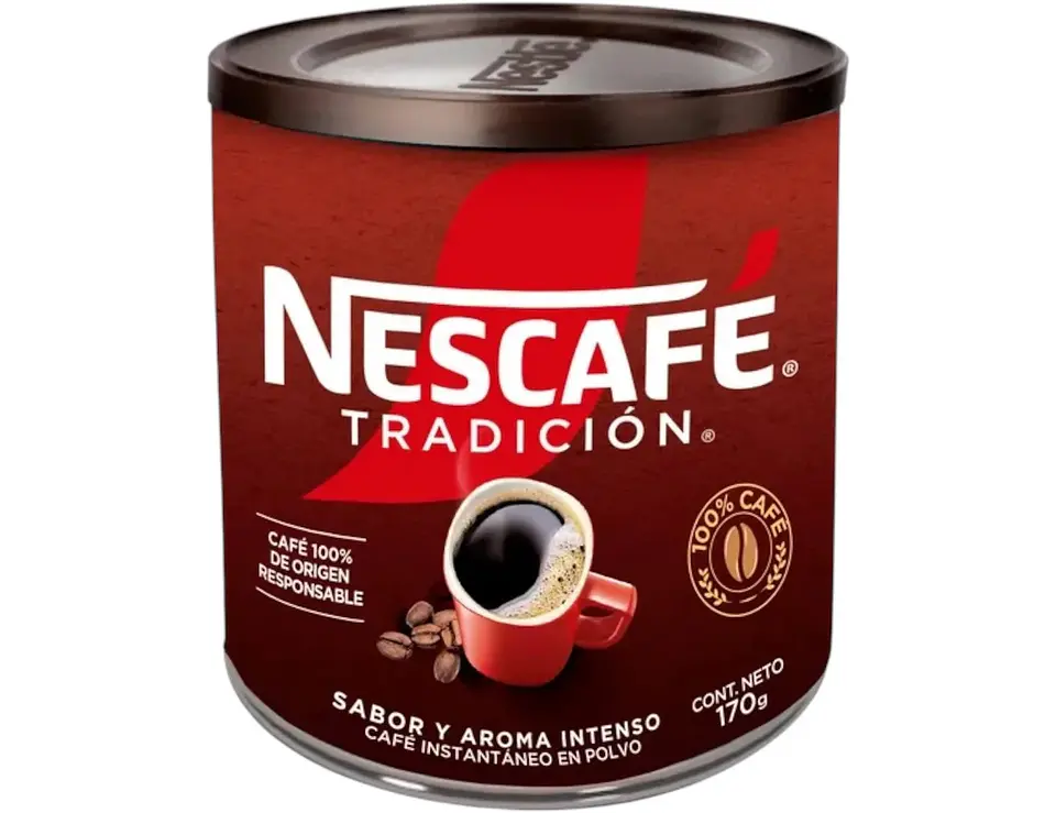 Café Instantáneo Nescafé Tradición 170g 1