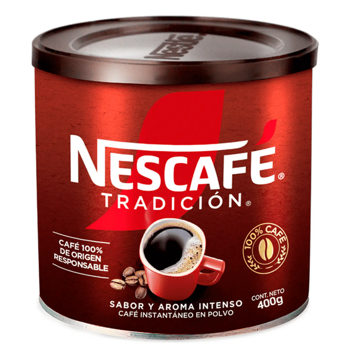 Café Instantáneo Nescafé Tradición 400g 1