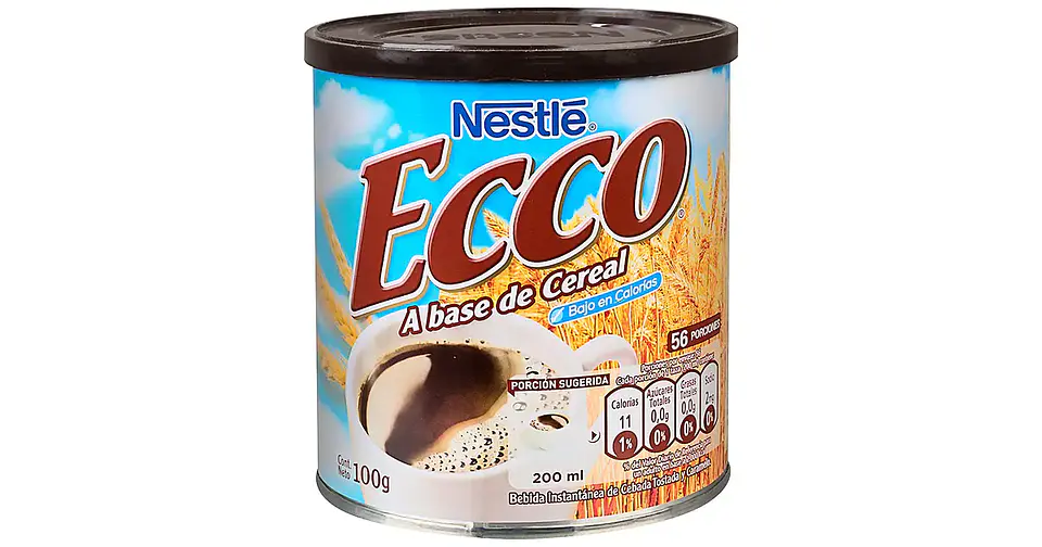 Bebida Instantánea de Cereal Nestlé Ecco Tarro 100g 1